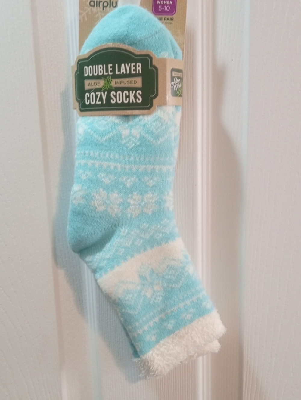 AIR PLUS DOUBLE LAYER COZY SOCKS